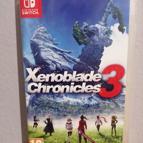 Xenoblade Chronicles 3 Switch game cover used, no game or case