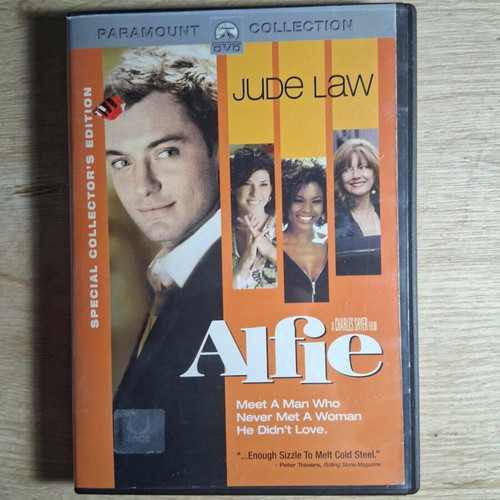 Alfie DVD movie used, comedy, romance, drama, subtitles