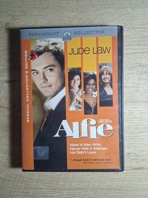 Alfie DVD movie used, comedy, romance, drama, subtitles