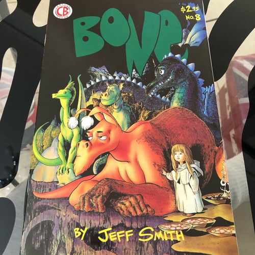 Bone 8 Jeff Smith cartoon book 6th printing 1993 new