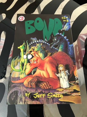 Bone 8 Jeff Smith cartoon book 6th printing 1993 new