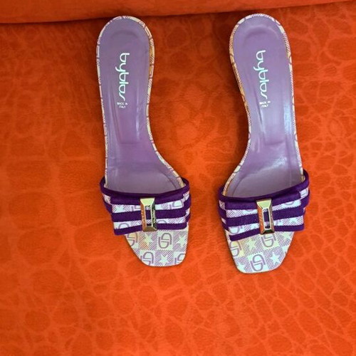 Byblos women's shoes like new, purple, size 38