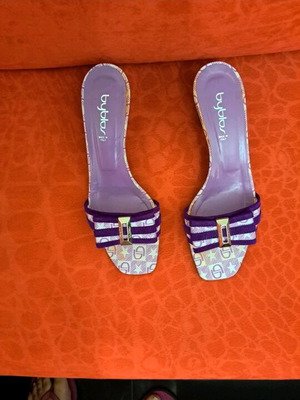 Byblos women's shoes like new, purple, size 38
