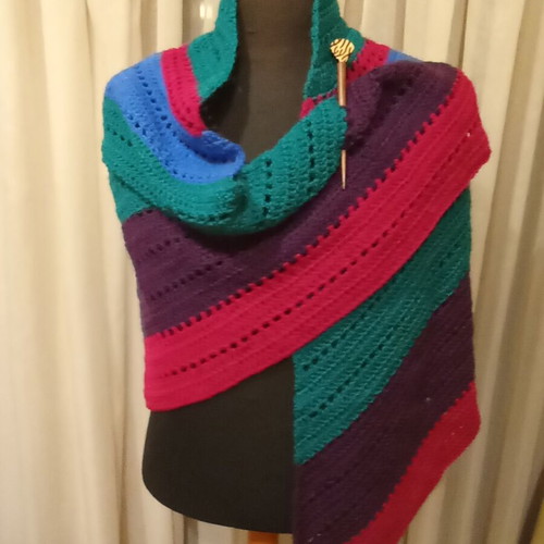 Handmade scarf new multicolor