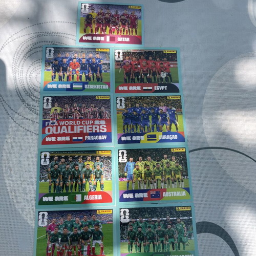 Panini FIFA World Cup 2026 team stickers