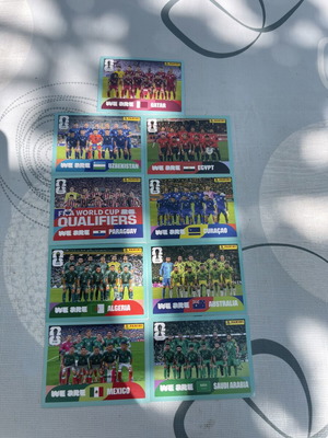 Panini FIFA World Cup 2026 team stickers