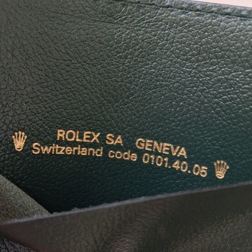 Rolex leather agenda like new