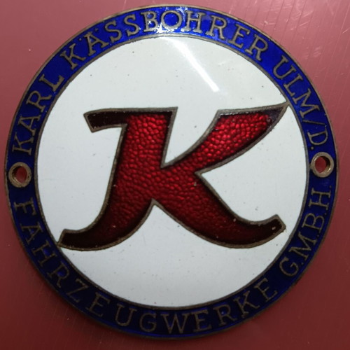 Kassbohrer Ulm collectible badge like new