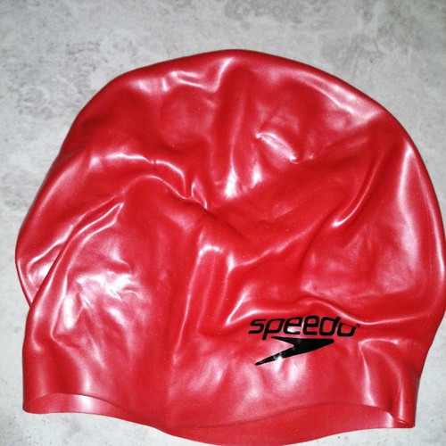 Swimming cap used Speedo