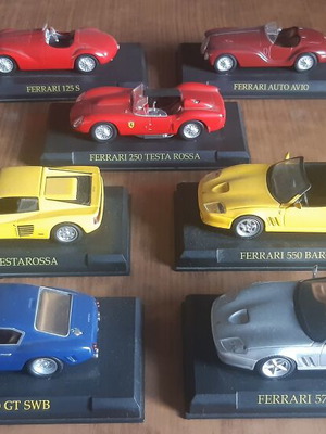 Ferrari metal miniatures [7 pcs.]