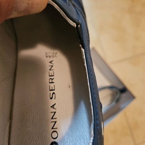 Donna Serena sneakers women's like new, size 37, blue and white