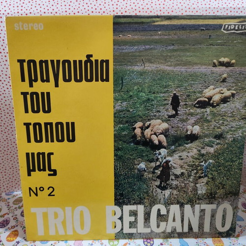 Trio Belcanto vinyl used, traditional songs