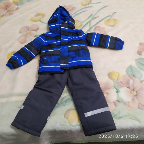 Children's set new, waterproof and windproof, blue