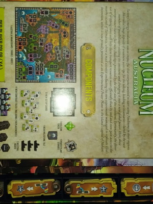 Nucleum 3D printed insert for board game custom orders