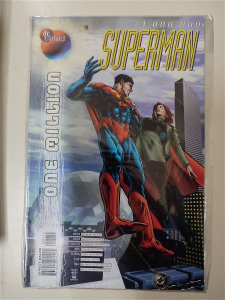  DC COMICS xenoglossa SUPERMAN  1,000,000