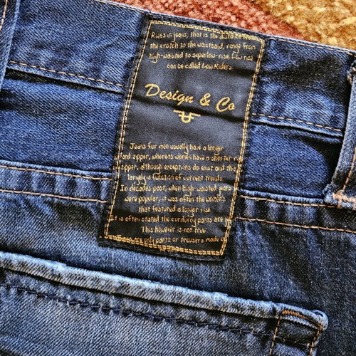 Vintage Industries blue XL jeans like new with straight fit