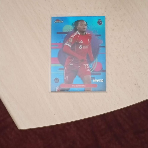 Rio Ngumoha Premier League Topps Finest Uncommon /150 RC