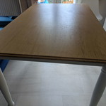 Kitchen table used, dimensions 130x80x75 cm