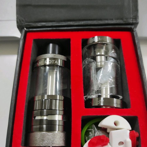 Aromamizer Supreme RDTA Limited Edition black/gold, 4ml+7ml, with postless deck