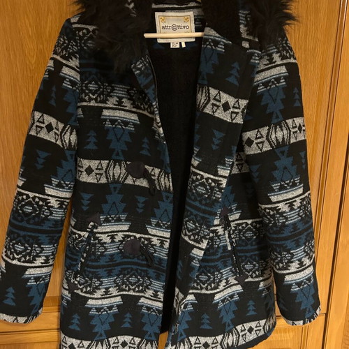 Attrattivo parka jacket like new, multicolor, size M