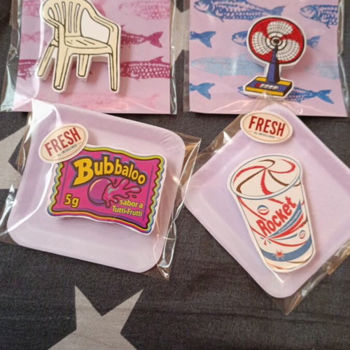 Summer magnets set of 4, new