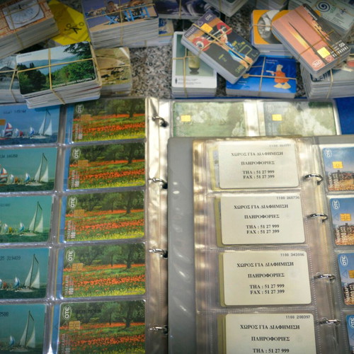 Ote phone card collection like new, about 650 pieces 1992-2004