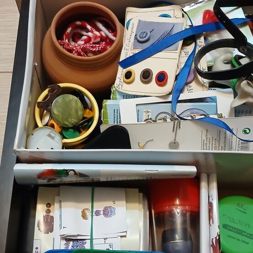 Craft materials like new, assorted