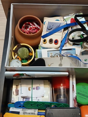 Craft materials like new, assorted