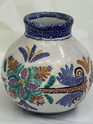 Old Traditional Vase from Chania, hand-painted