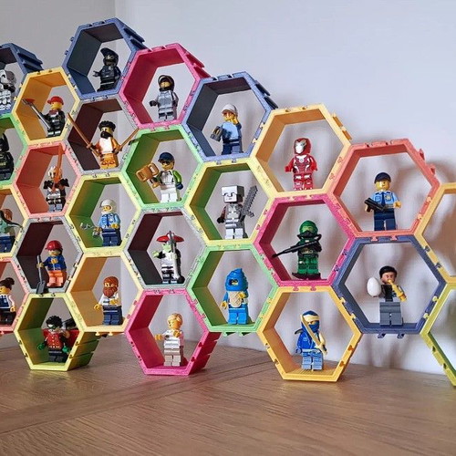 LEGO figure base new, wall mountable