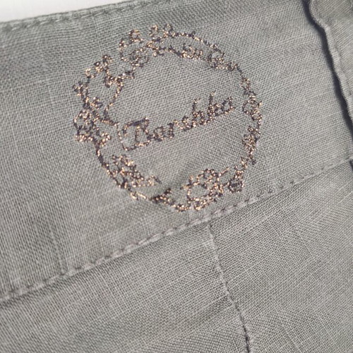 Bershka Linen Pants Size 36 Like New, Green