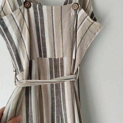 One-piece jumpsuit used, size S, beige