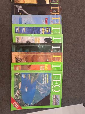 Geo magazine 29 issues from 2000 like new