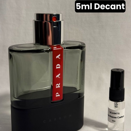 Prada Luna Rossa Carbon Eau de Parfum 5ml decant like new