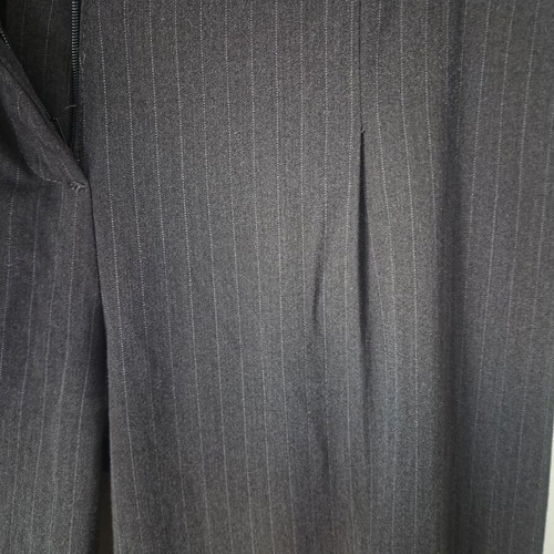 Office pants Rebecca Blu size M like new, dark gray with stripe