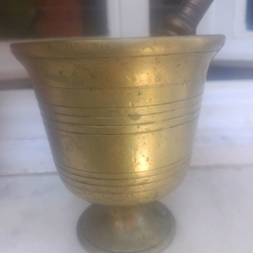 Brass mortar used