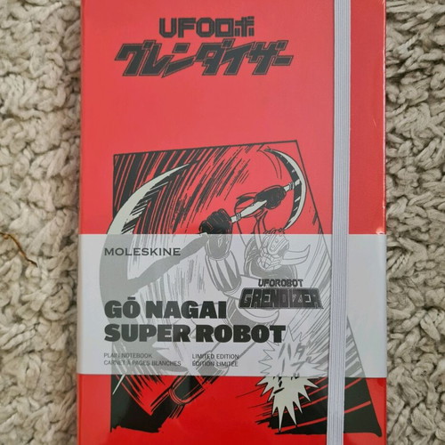 Moleskine Go Nagai Agent Samples sealed collectible notebook