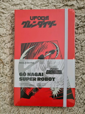 Moleskine Go Nagai Agent Samples σφραγισμένο σημειωματάριο συλλεκτικό