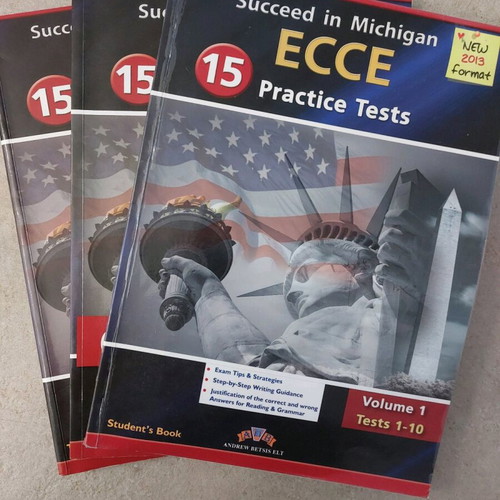 ECCE Practice Tests new set with Teacher's Book, Student's Book and CD