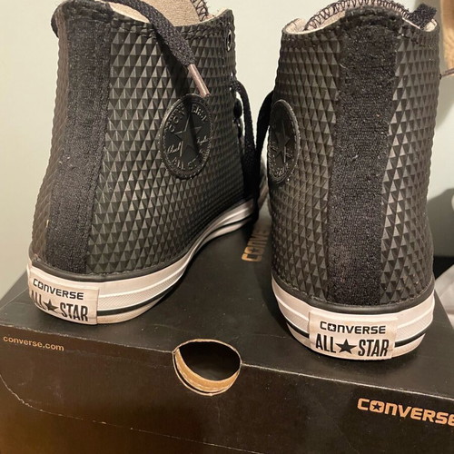 Converse women's athletic shoes like new, size 38, black