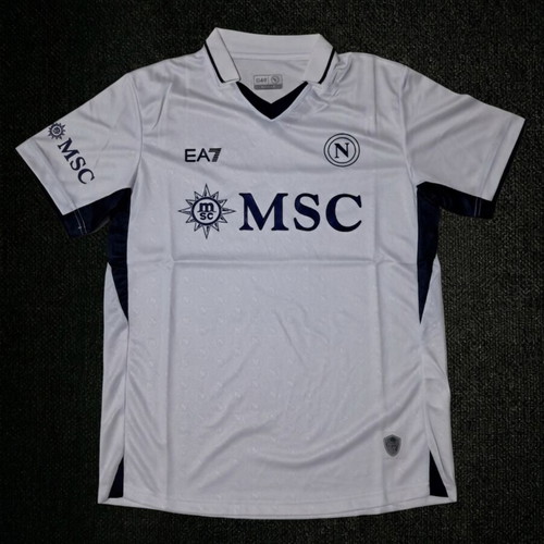 EA7 SSC Napoli White Away Third Jersey new, size M