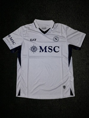 EA7 SSC Napoli White Away Third Jersey new, size M