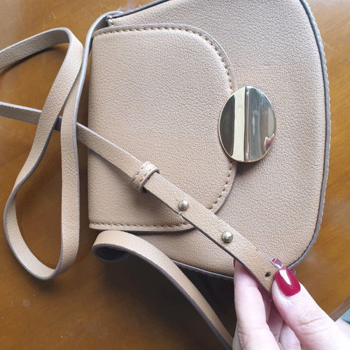 Mango brown bag used, crossbody