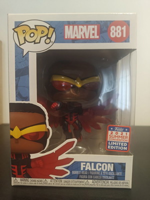 Funko POP! Marvel Falcon #881 SDCC 2021 Exclusive figure like new