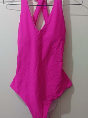 Shein fuchsia one-piece swimsuit new, size S