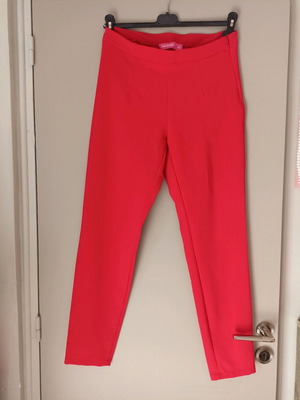 Παντελόνι Skinny High Waist Μ Καινούργιο Κόκκινο Pink Woman