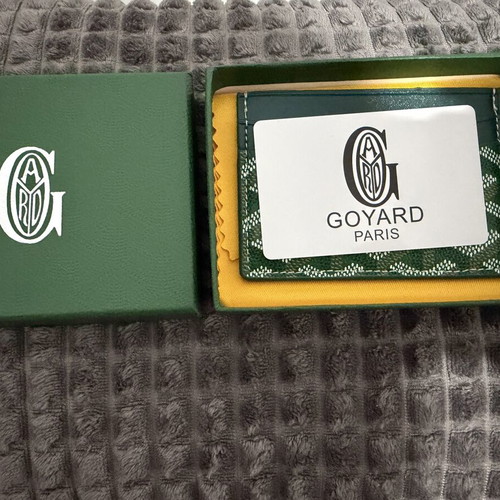 Goyard Paris Wallet new, green with all accessories