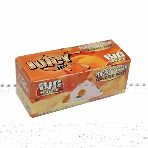 Juicy Jays Peach Cream rolling paper roll new