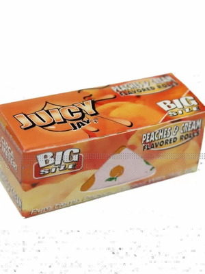 Juicy Jays Peach Cream rolling paper roll new