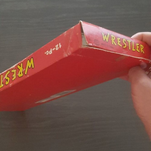Set of 12 vintage wrestling figures 1980s-90s, vinyl